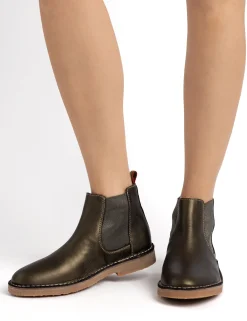 Penelope Chilvers Chelsea Boots | Ankle Boots*Rambla Metallic Leather Boot