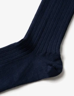 Penelope Chilvers Socks & Tights | Winter Accessories*Ribbed Egyptian Cotton Tights
