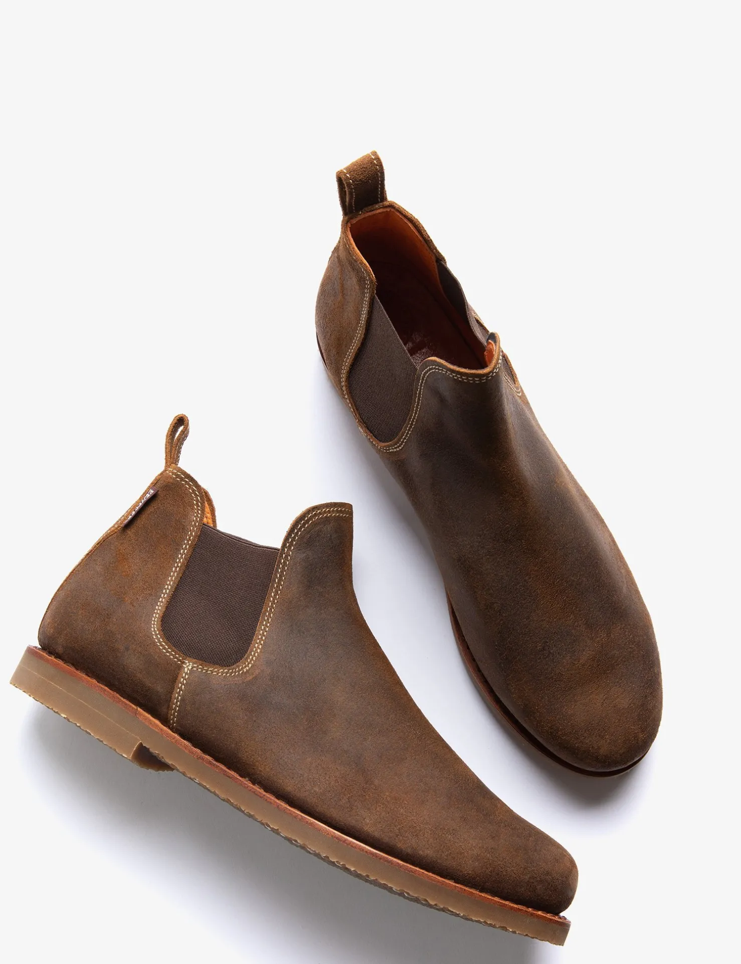 Penelope Chilvers Ankle Boots*Safari Oiled Suede Boot