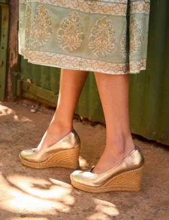 Penelope Chilvers Espadrilles*Scoop Leather Espadrille