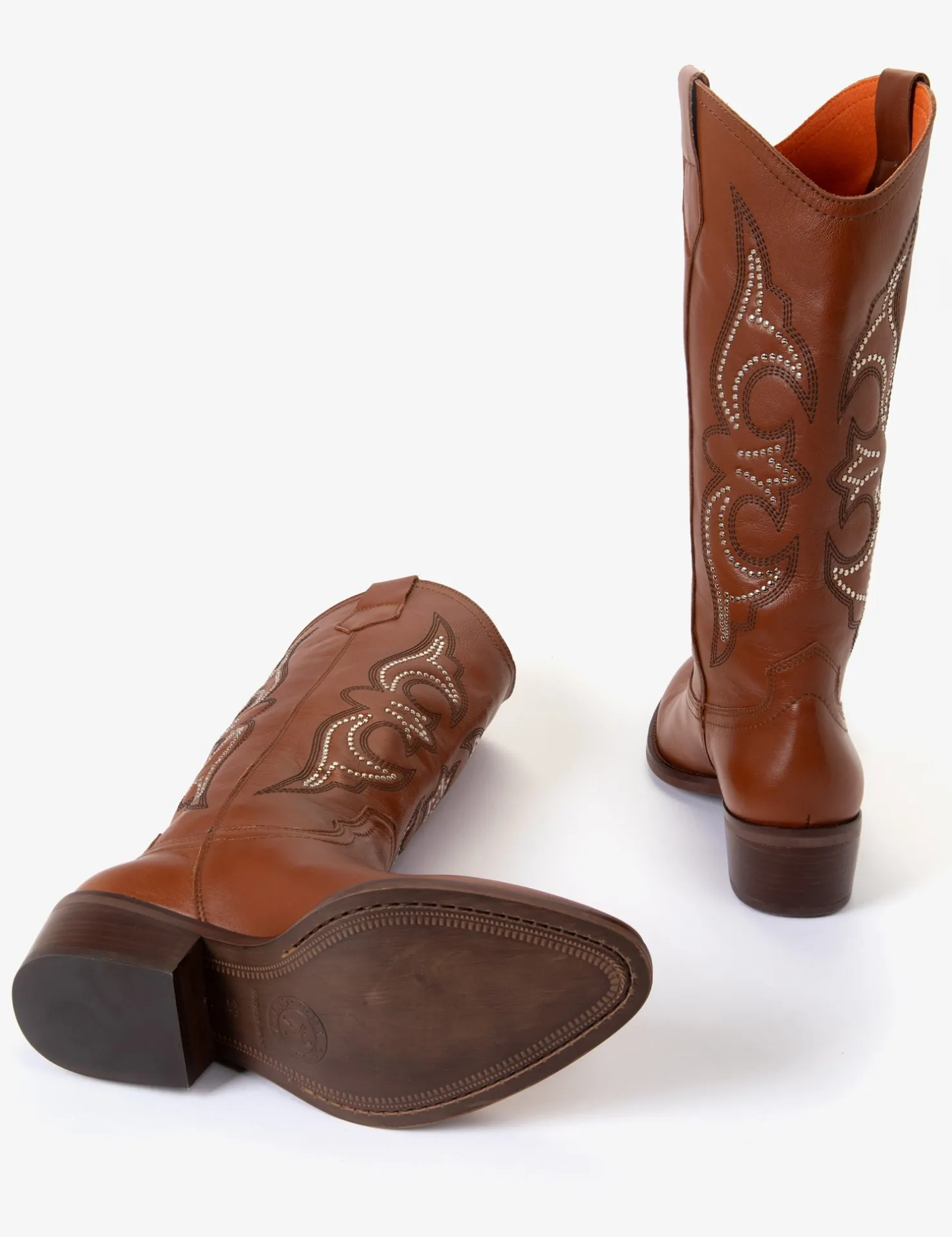 BOY Penelope Chilvers Heeled Boots | Cowboy Boots*Silvestre Stud Cowboy Boot