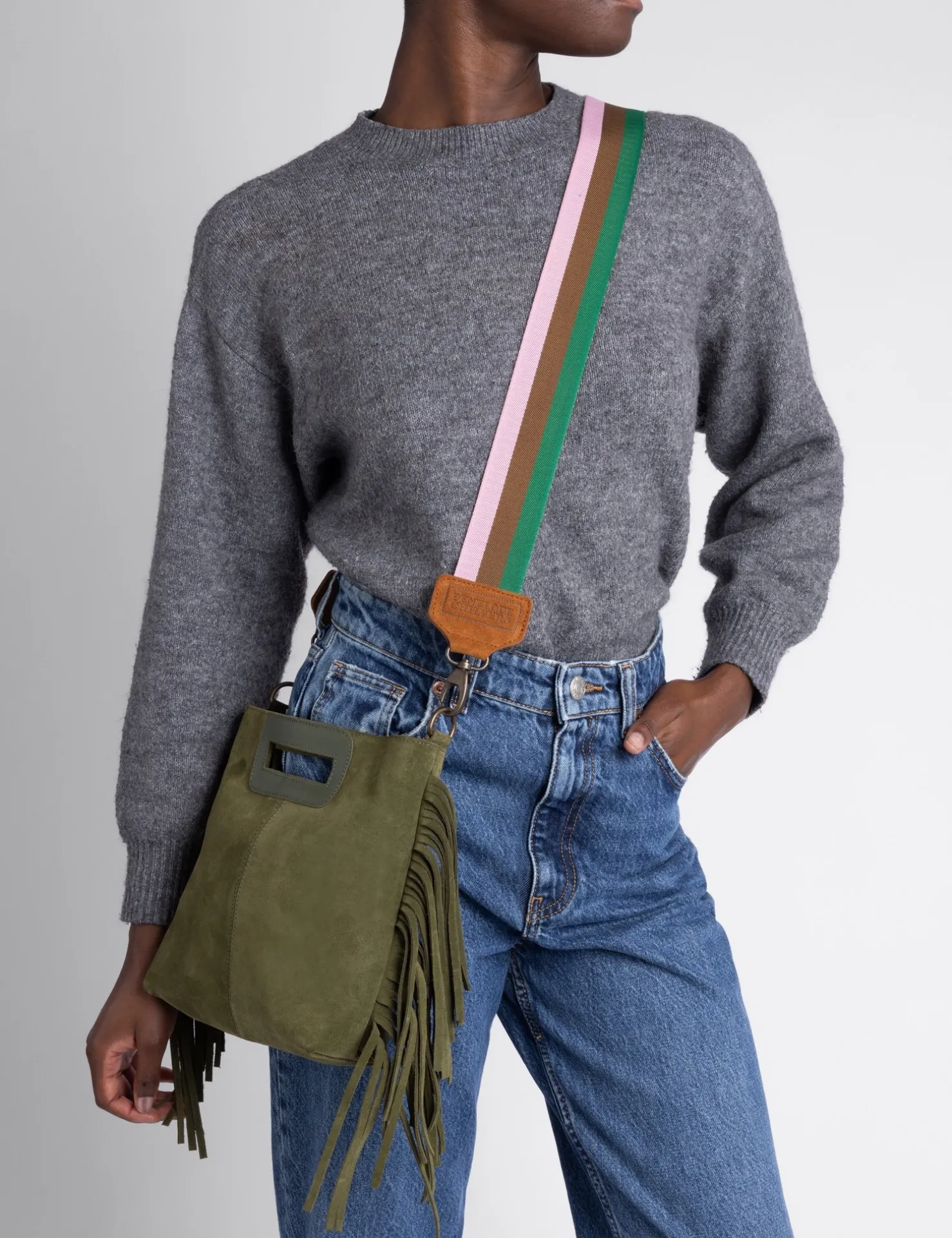 Penelope Chilvers Bags*Stripe Bag Strap