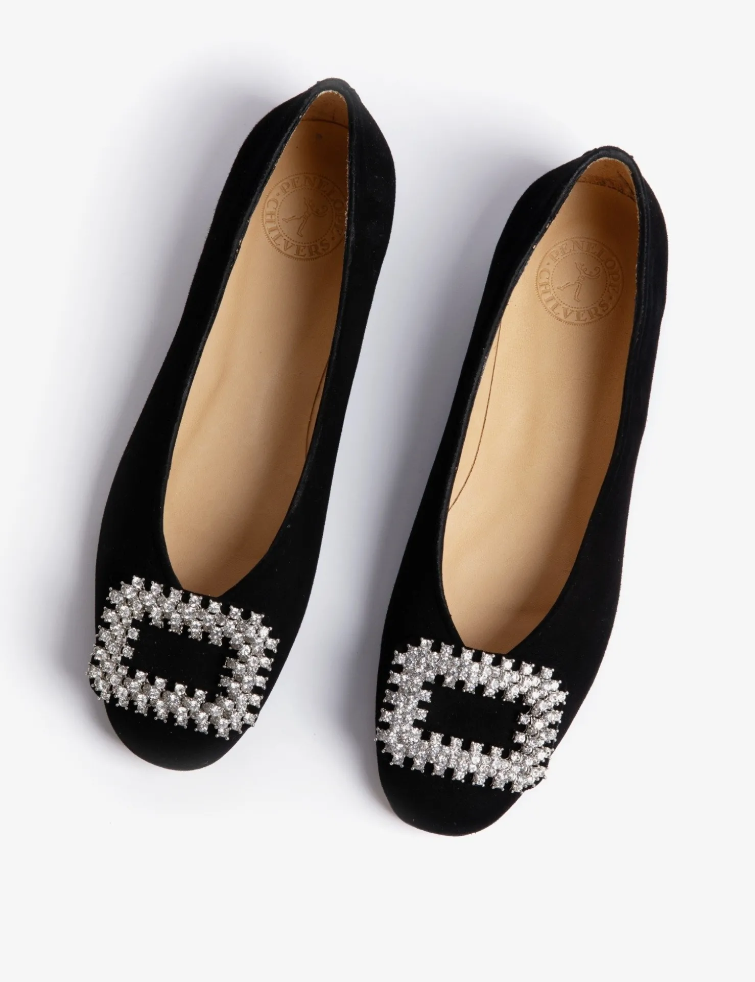 Penelope Chilvers Pumps*Tiffany Diamante Suede Pump