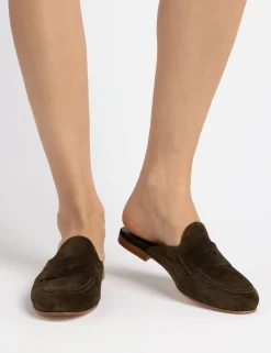Penelope Chilvers Loafers*Valentina Suede Backless Loafer