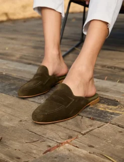 Penelope Chilvers Loafers*Valentina Suede Backless Loafer