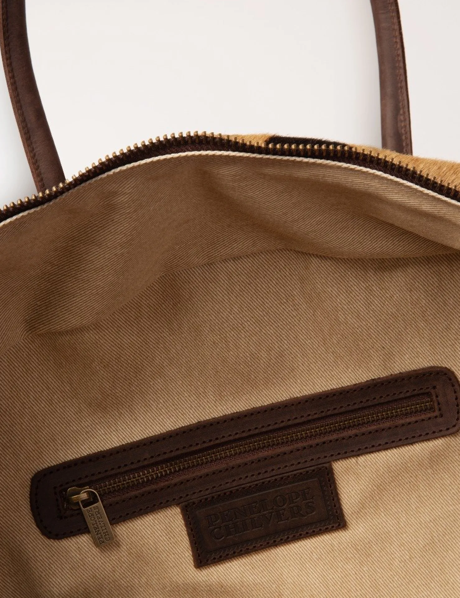 Penelope Chilvers Bags*Weekender Tortoiseshell Pony Bag